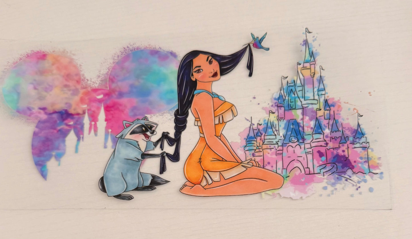 Pocahontas and meeko