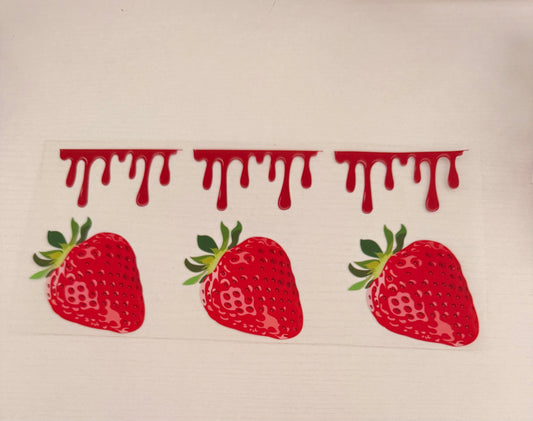 Strawberry drips