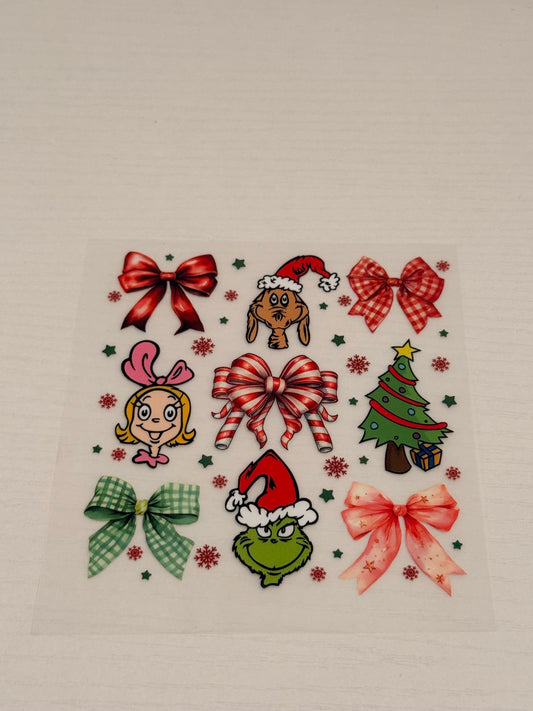 Grinch bows