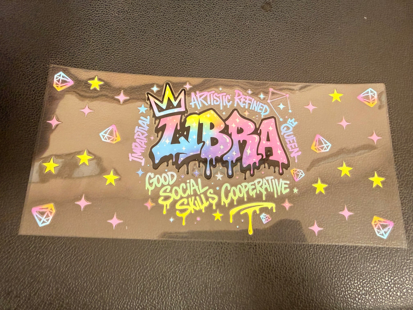 Graffiti zodiac sign