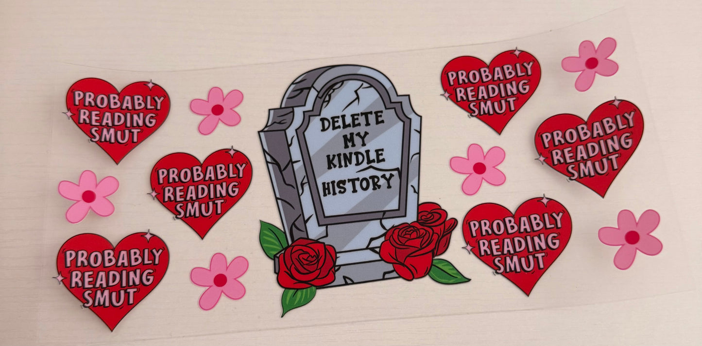 Delete my kindle history